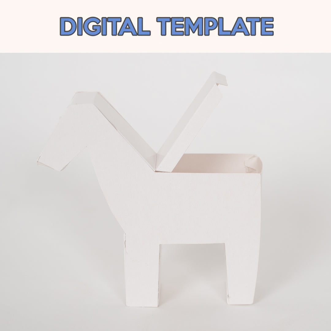 Digital Template – Horse Mini Piñata