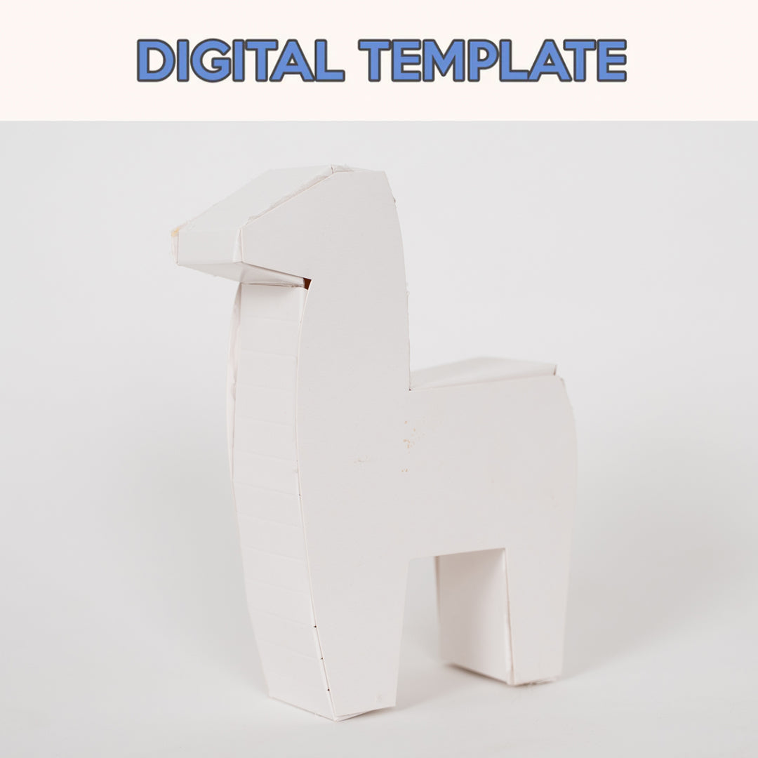 Digital Template – Deer Mini Piñata