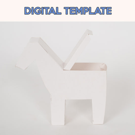 Digital Template – Horse Mini Piñata