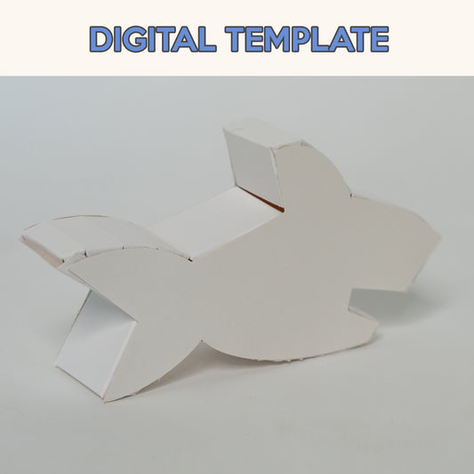 Digital Template – Shark Mini Piñata